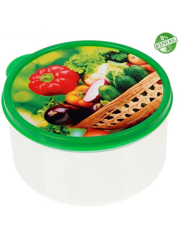 Ланч-бокс «Овощи и зелень», 0.5 л