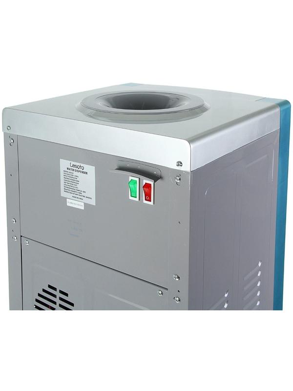 Кулер для воды LESOTO 16 LD/Е, с охлаждением, 500 Вт, серо-голубой