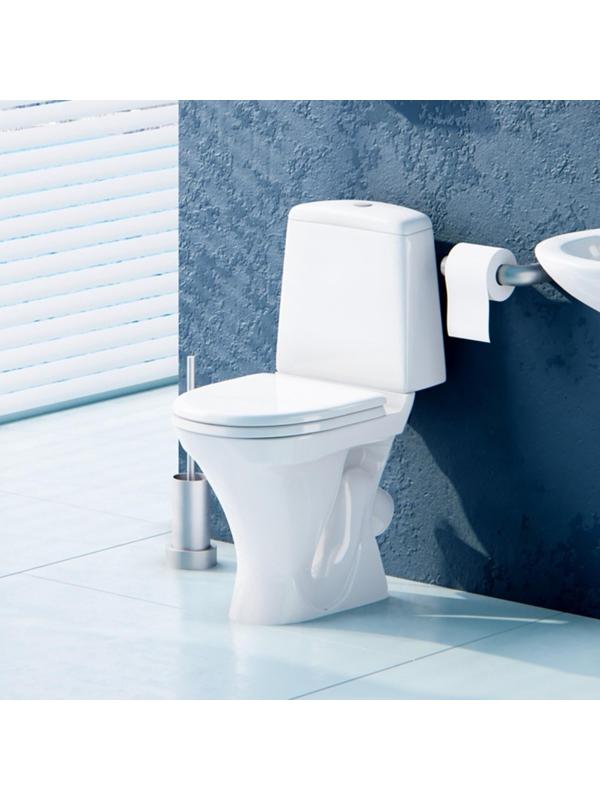 Унитаз-компакт «Аттика Эконом», арматура, белый