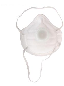 Полумаска фильтрующая формованная с клапаном FFP1 в индивидуальной упаковке