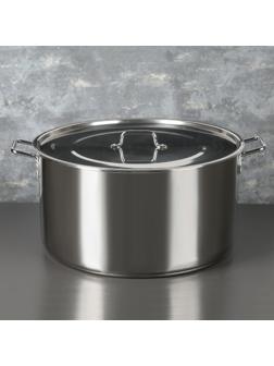 Котел «Общепит», 50 л, d=50 см, h=26 см, металлическая крышка, с теплораспределительным слоем