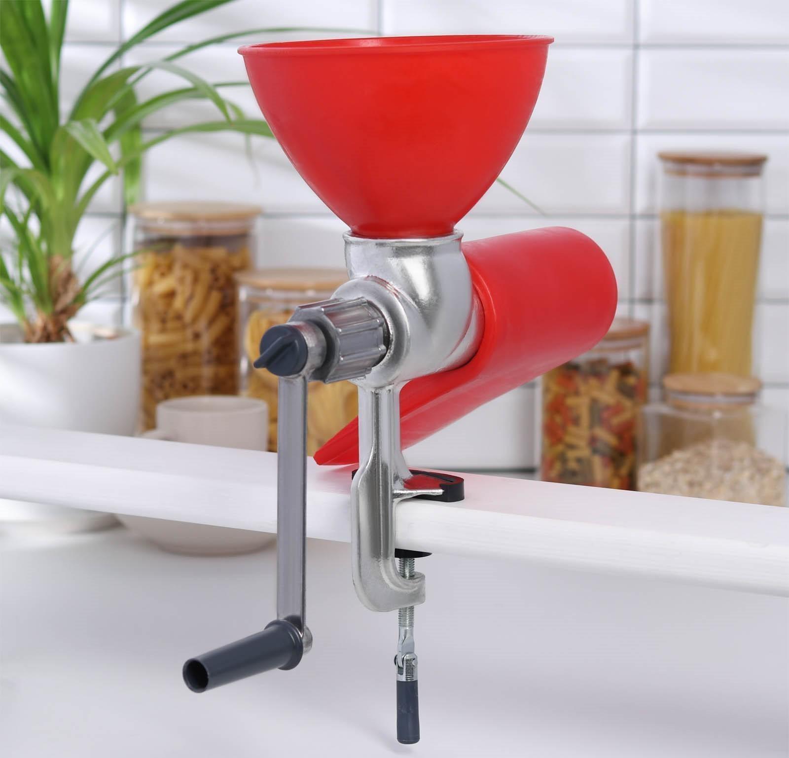 Соковыжималка чугунная, 30×13×27 см, цвет красный