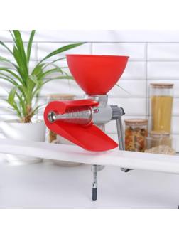 Соковыжималка чугунная, 30×13×27 см, цвет красный