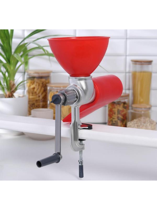 Соковыжималка чугунная, 30×13×27 см, цвет красный