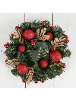 Венок новогодний d-20 см 