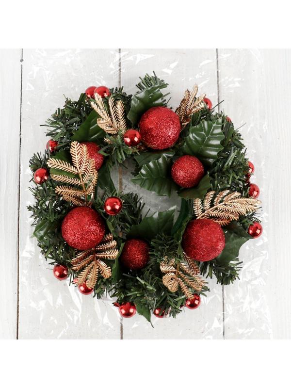 Венок новогодний d-20 см 