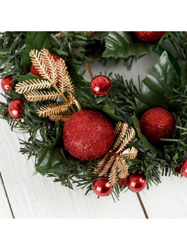 Венок новогодний d-20 см 