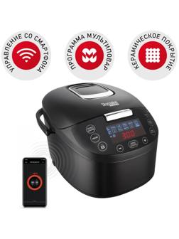 Мультиварка Redmond RMC-M800S, 900 Вт, 5л, 20 программ, управление со смартфона