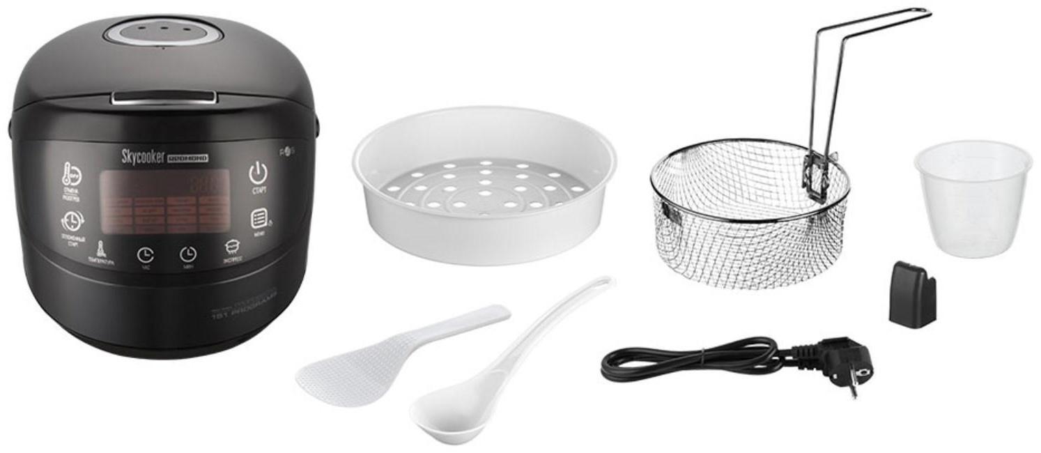 Мультиварка Redmond RMC-M92S, 860 Вт, 5 л, 17 программ, управление со смартфона