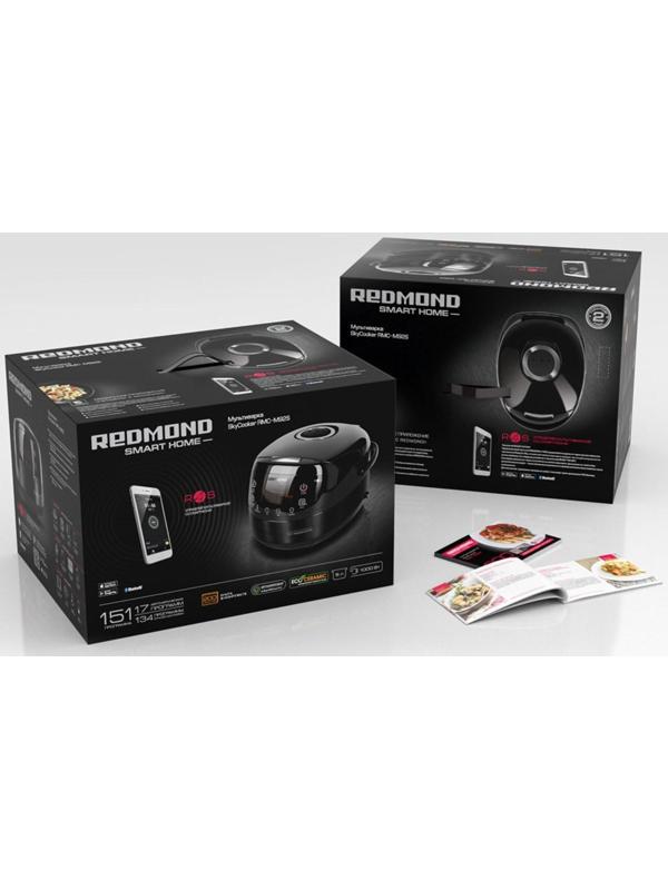 Мультиварка Redmond RMC-M92S, 860 Вт, 5 л, 17 программ, управление со смартфона