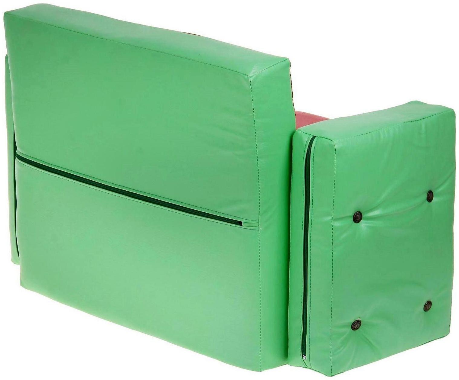 Игровой набор мебели «Солнышко», 2 кресла, пуф, диван, МИКС