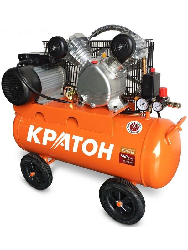 Компрессор ременной масляный Кратон AC-440-50-BDV