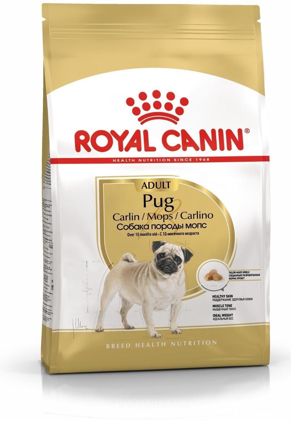 Сухой корм RC Pug Adult для мопса, 1.5 кг