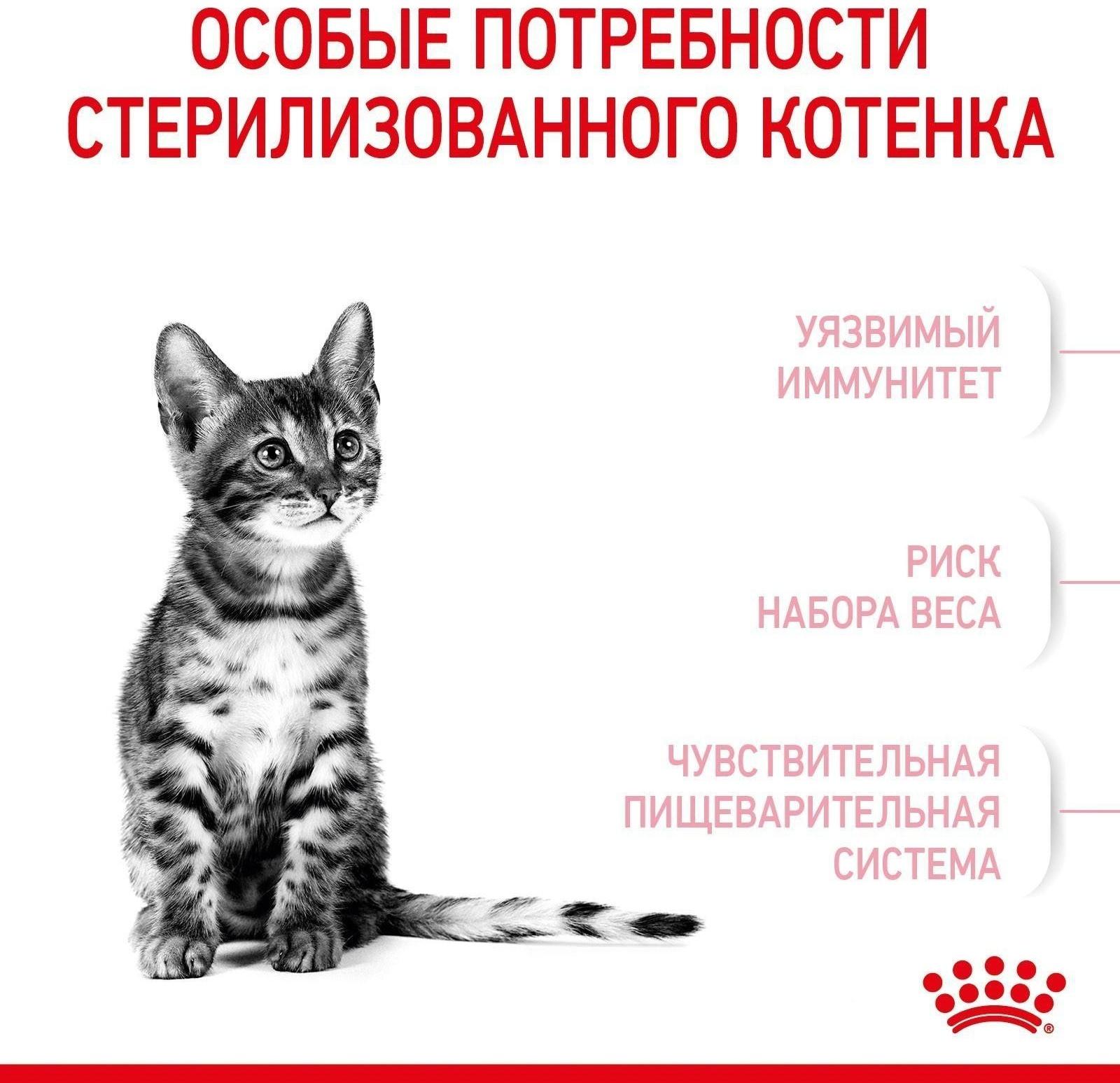 Сухой корм RC Kitten Sterilised для стерилизованных котят, 2 кг