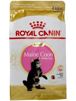 Сухой корм RC Kitten Maine Coon для котят крупных пород, 4 кг