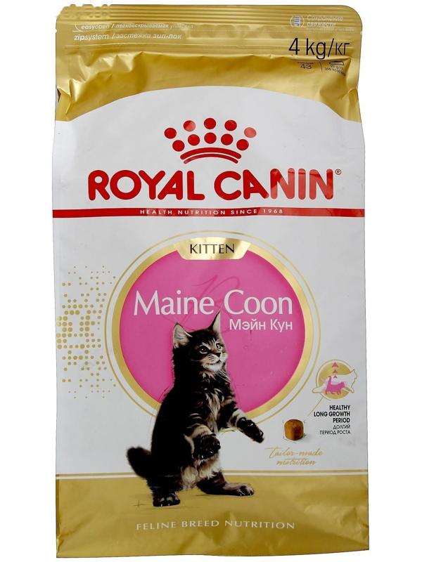 Сухой корм RC Kitten Maine Coon для котят крупных пород, 4 кг