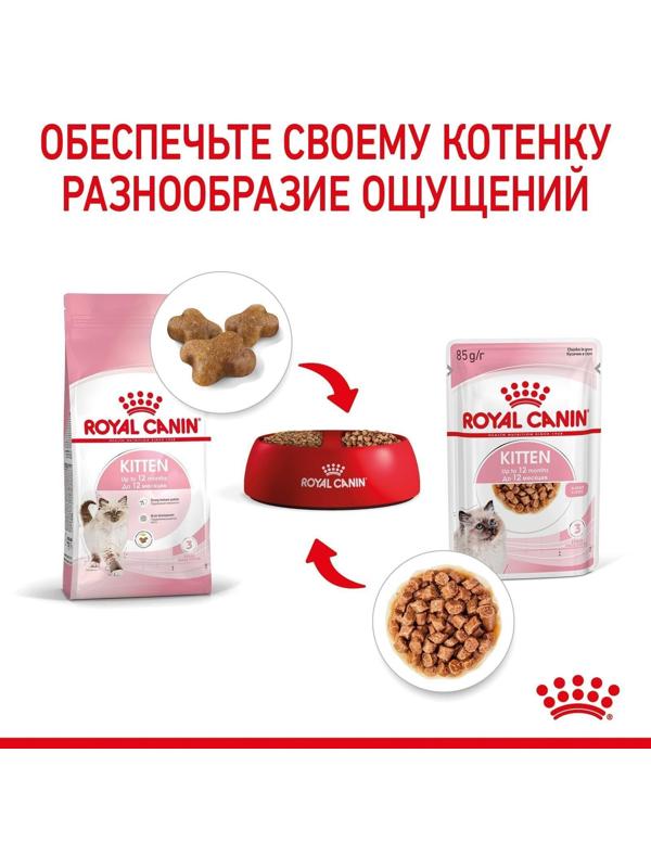 Влажный корм RC Kitten Instinctive для котят, в соусе, пауч, 85 г