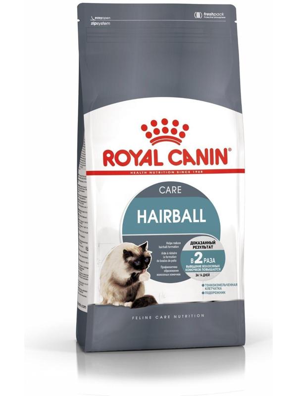 Сухой корм RC Hairball Care для кошек, для выведения комочком шерсти, 2 кг