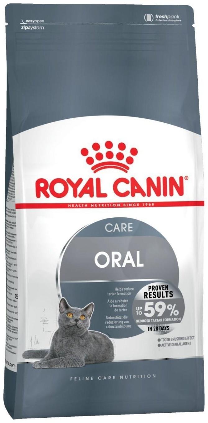 Сухой корм RC Oral Care для кошек, для гигиены полости рта, 400 г