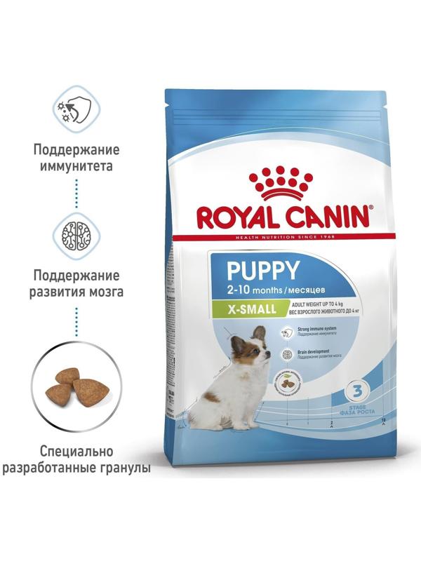 Сухой корм RC X-Small Puppy для щенков, 500 г