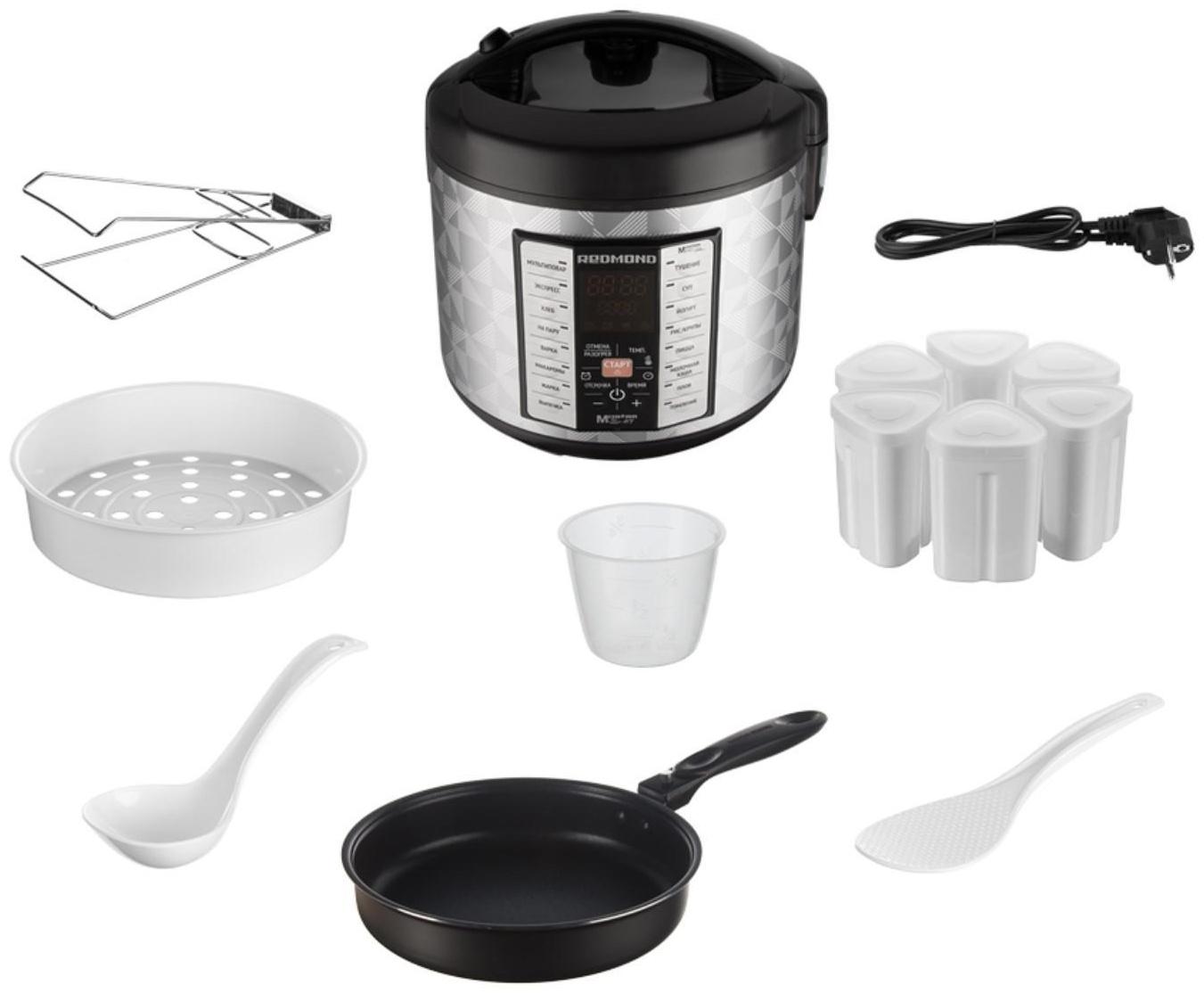 Мультиварка Redmond RMK-M271, 830 Вт, 5 л, 16 программ, отложенный старт