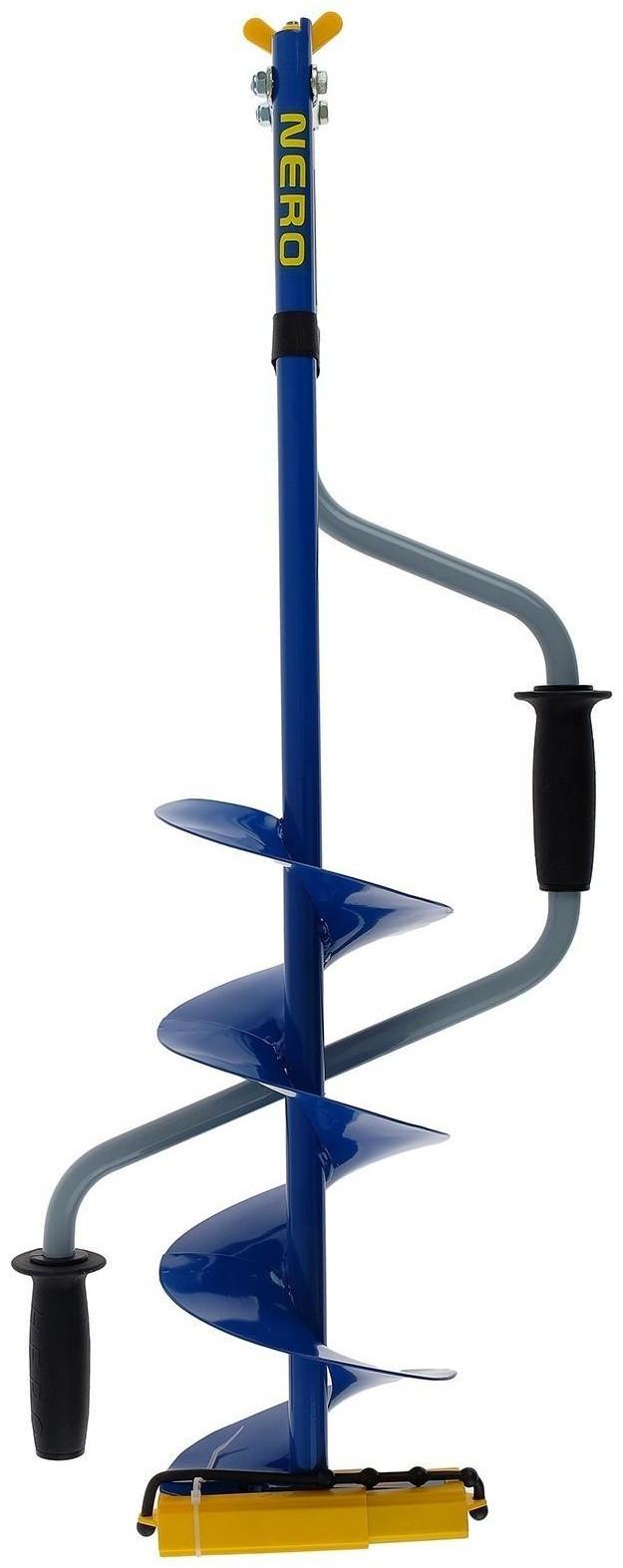 Ледобур NERO-180, L-шнека 0.36 м, L-транспортировочная 0.88 м, L-рабочая 1.05 м, 3 кг