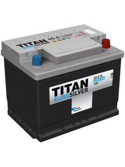 Аккумуляторная батарея Titan Euro Silver 65 Ач, обратная полярность