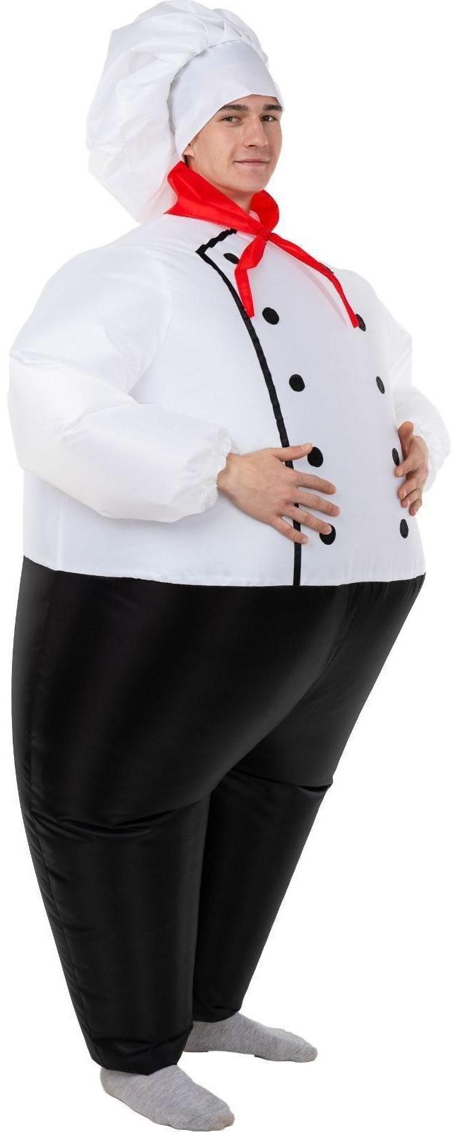 Костюм надувной «Повар», рост 150-190 см
