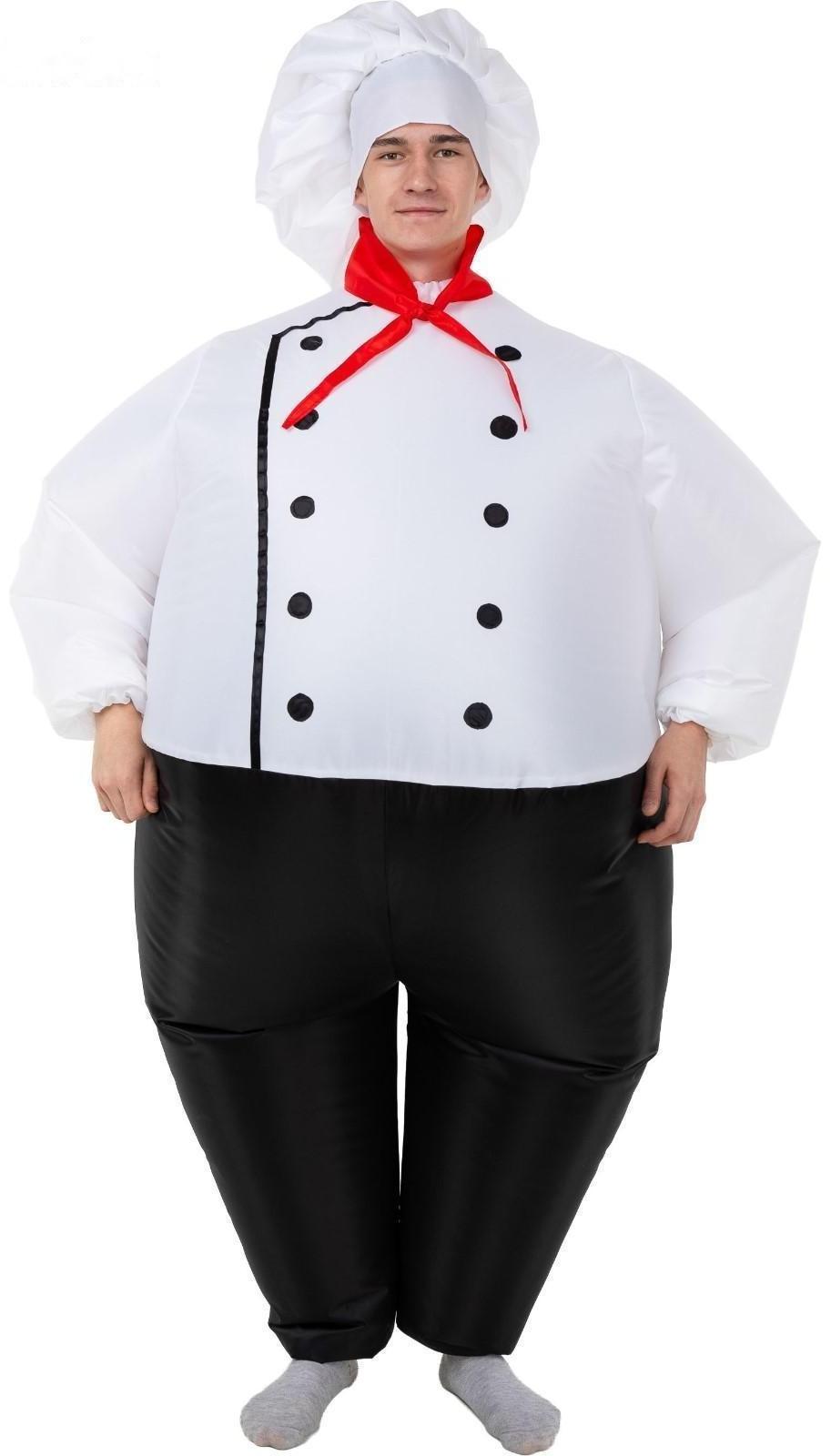 Костюм надувной «Повар», рост 150-190 см