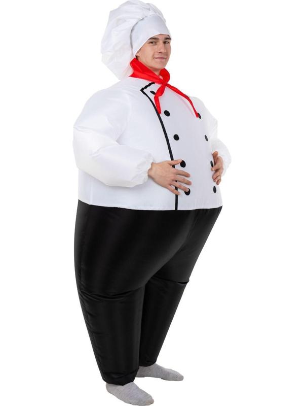 Костюм надувной «Повар», рост 150-190 см