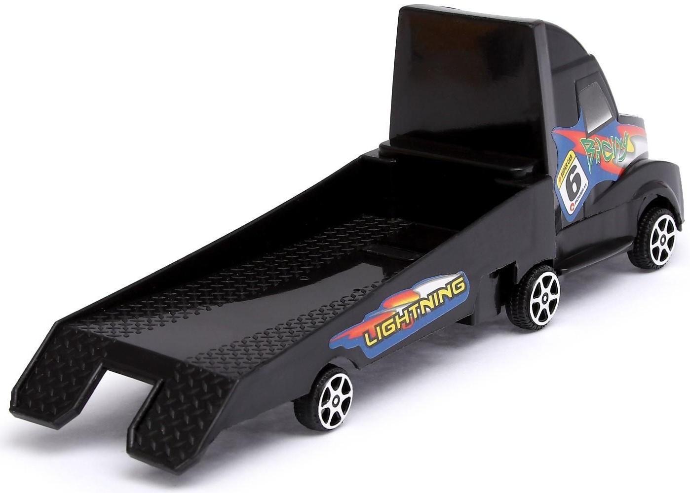 Инерционная машина «Эвакуатор», с трактором, цвета МИКС