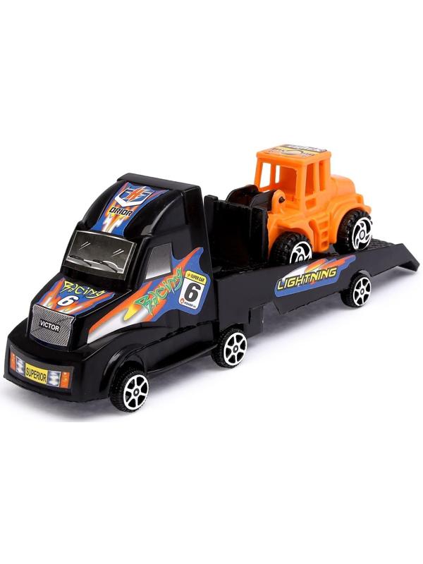 Инерционная машина «Эвакуатор», с трактором, цвета МИКС