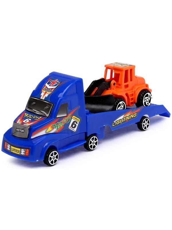 Инерционная машина «Эвакуатор», с трактором, цвета МИКС