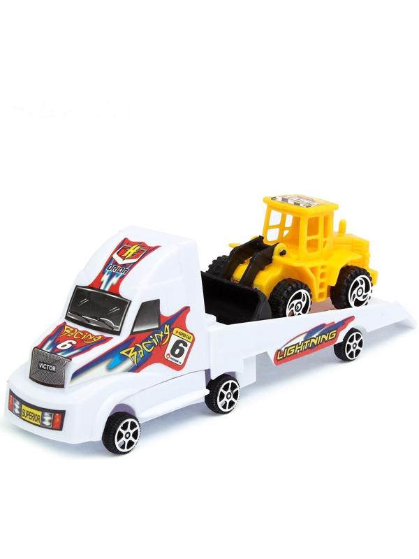 Инерционная машина «Эвакуатор», с трактором, цвета МИКС