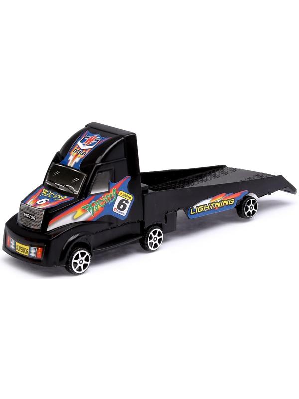 Инерционная машина «Эвакуатор», с трактором, цвета МИКС