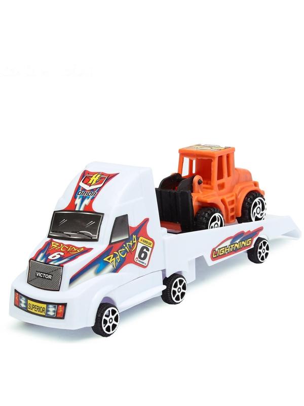 Инерционная машина «Эвакуатор», с трактором, цвета МИКС