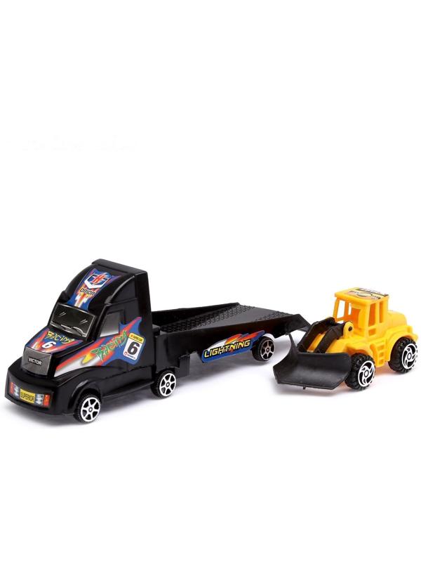 Инерционная машина «Эвакуатор», с трактором, цвета МИКС