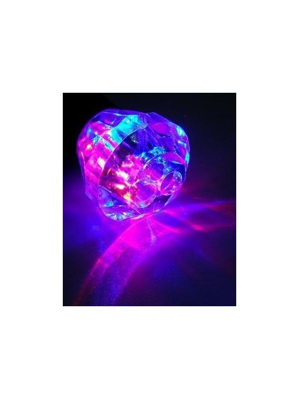 Лазерная указка, с карабином, 3 LED, 3 режима, 3 х 7.3 см, микс