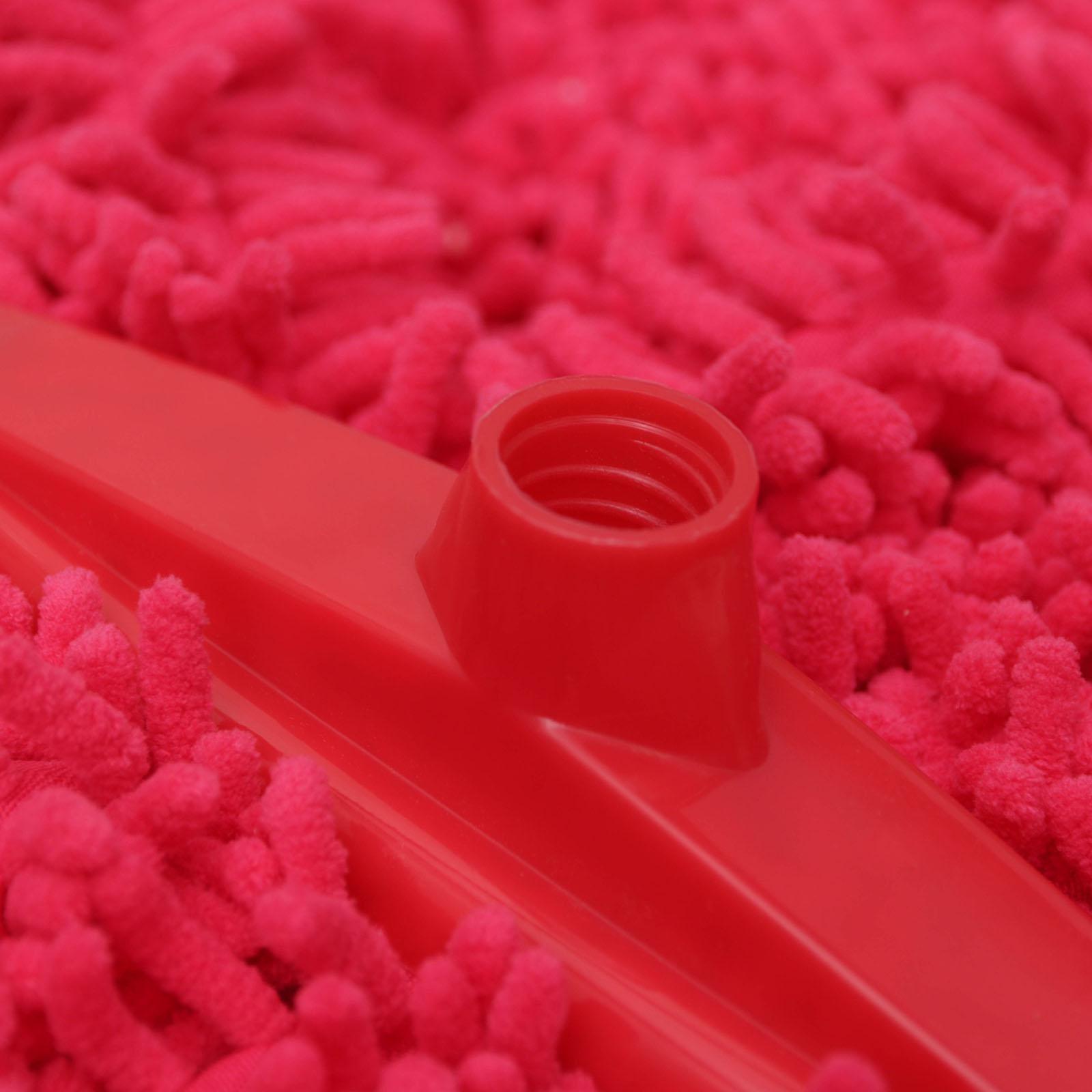 Насадка для швабры удлинённая ленточная, микрофибра букли, 350 гр, цвет МИКС