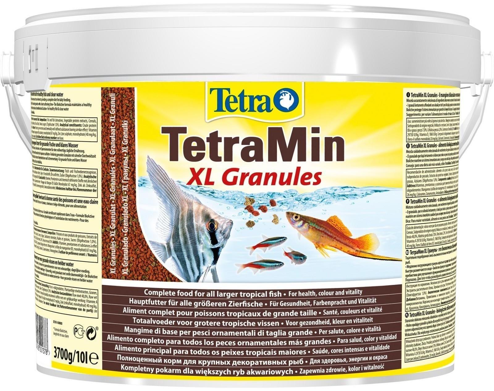 Корм TetraMin XL Granules для рыб, крупные гранулы, 10 л.