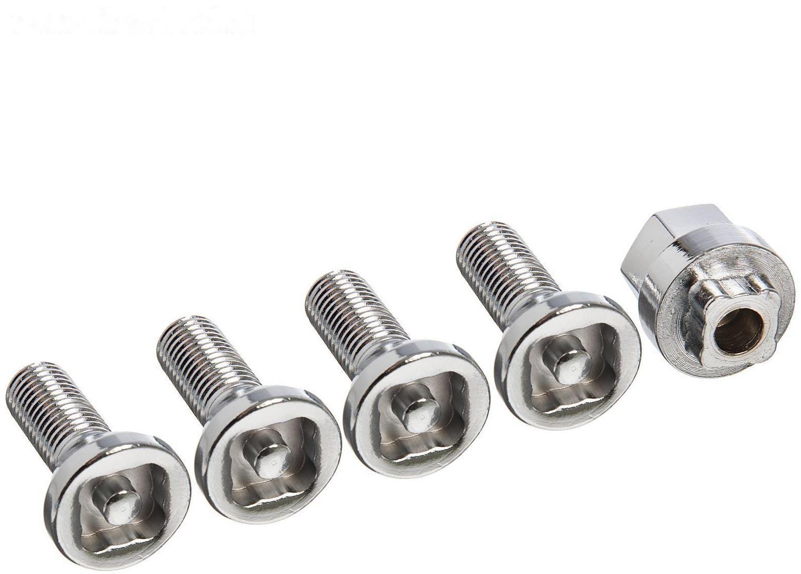 Секретки на колеса автомобиля JN-615, болт 12 x 1,5 мм, 1 ключ