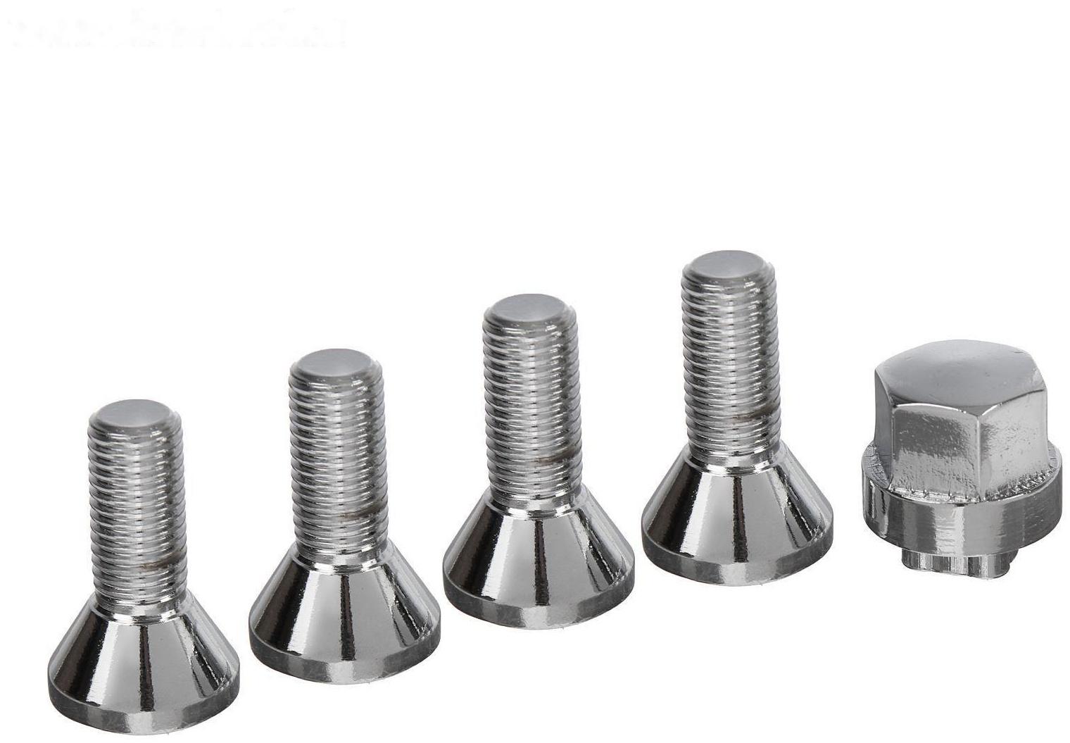 Секретки на колеса автомобиля JN-615, болт 12 x 1,5 мм, 1 ключ