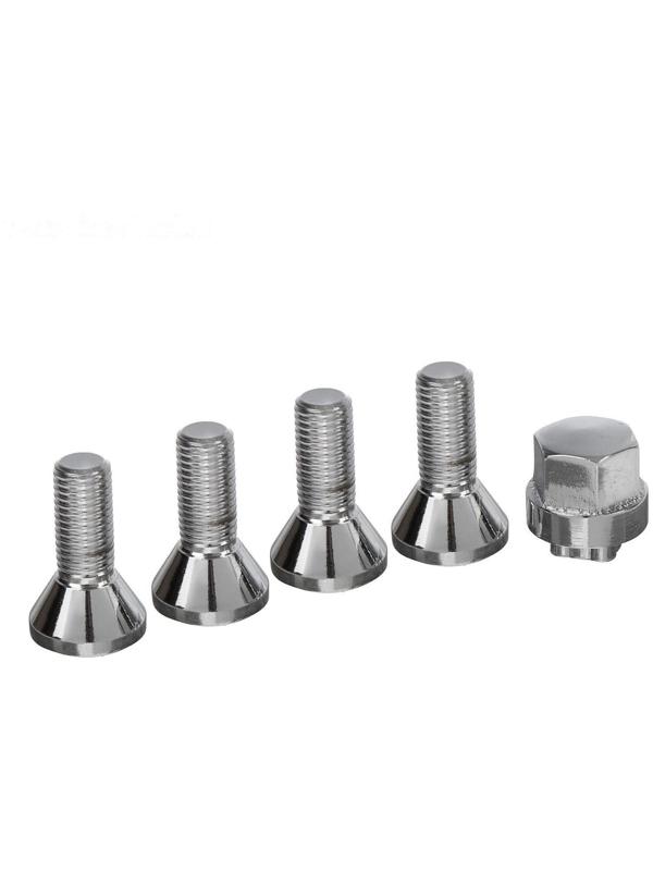 Секретки на колеса автомобиля JN-615, болт 12 x 1,5 мм, 1 ключ