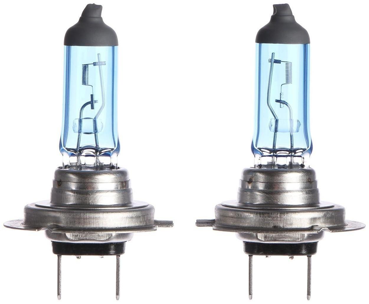 Лампа автомобильная Clearlight WhiteLight, H7, 12 В, 55 Вт, набор 2 шт