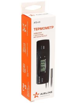 Термометр цифровой Airline, с выносным датчиком ATD-01