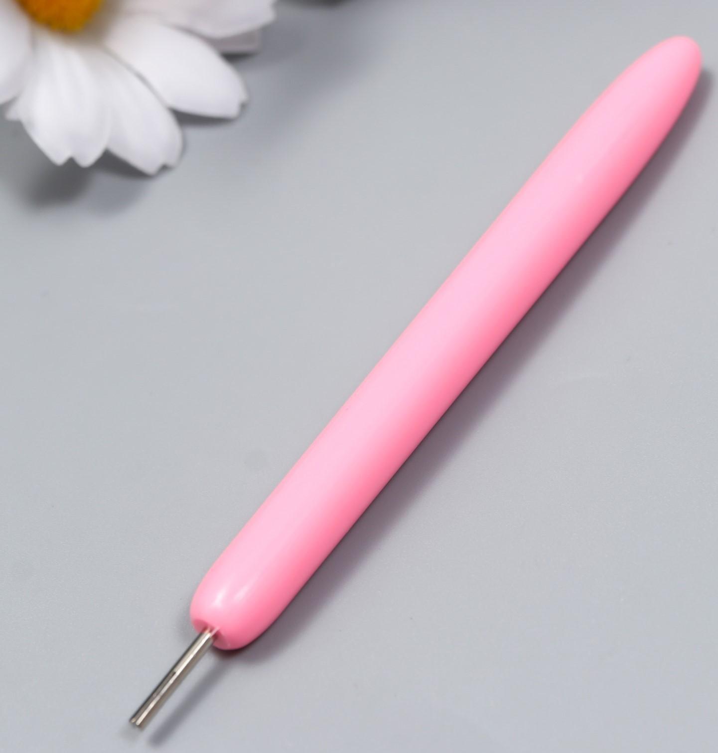 Инструмент для квиллинга с пластиковой ручкой разрез 0,5 см длина 10,5 см МИКС