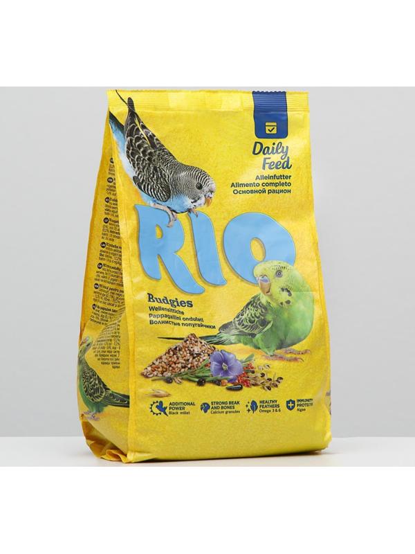 Корм RIO для волнистых попугаев, 1 кг