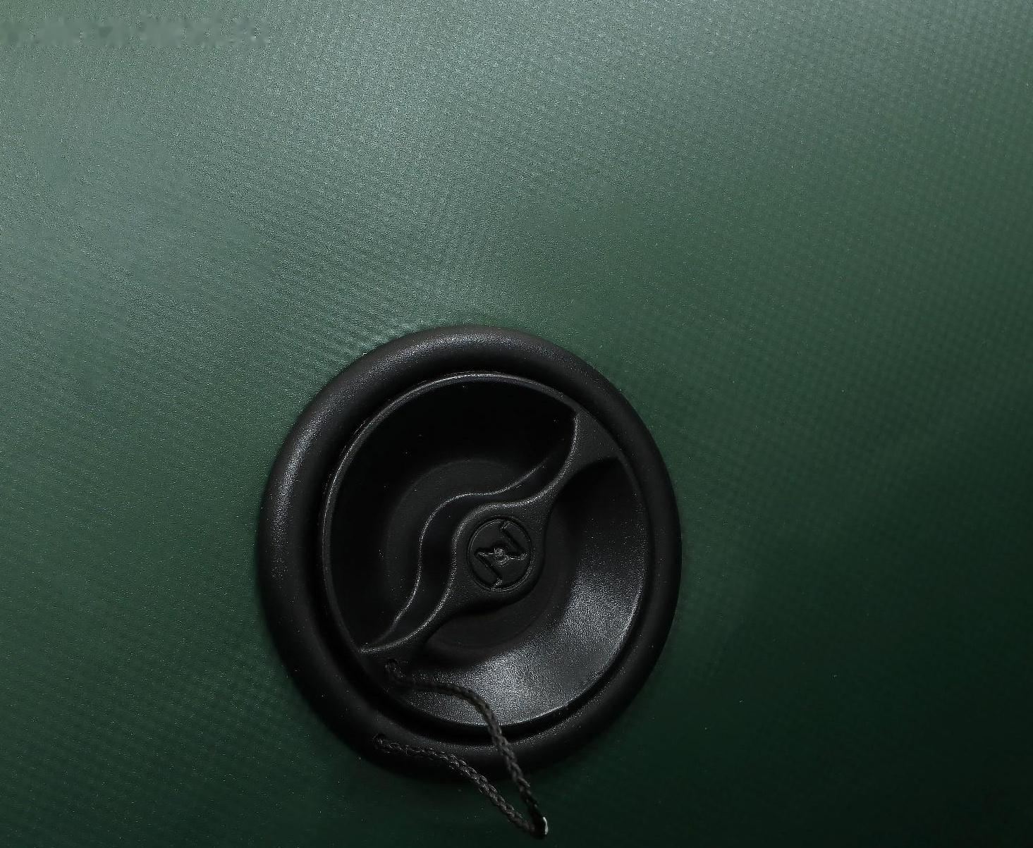 Лодка YUGANA R-260 PC ТР, реечная слань+транец, цвет олива