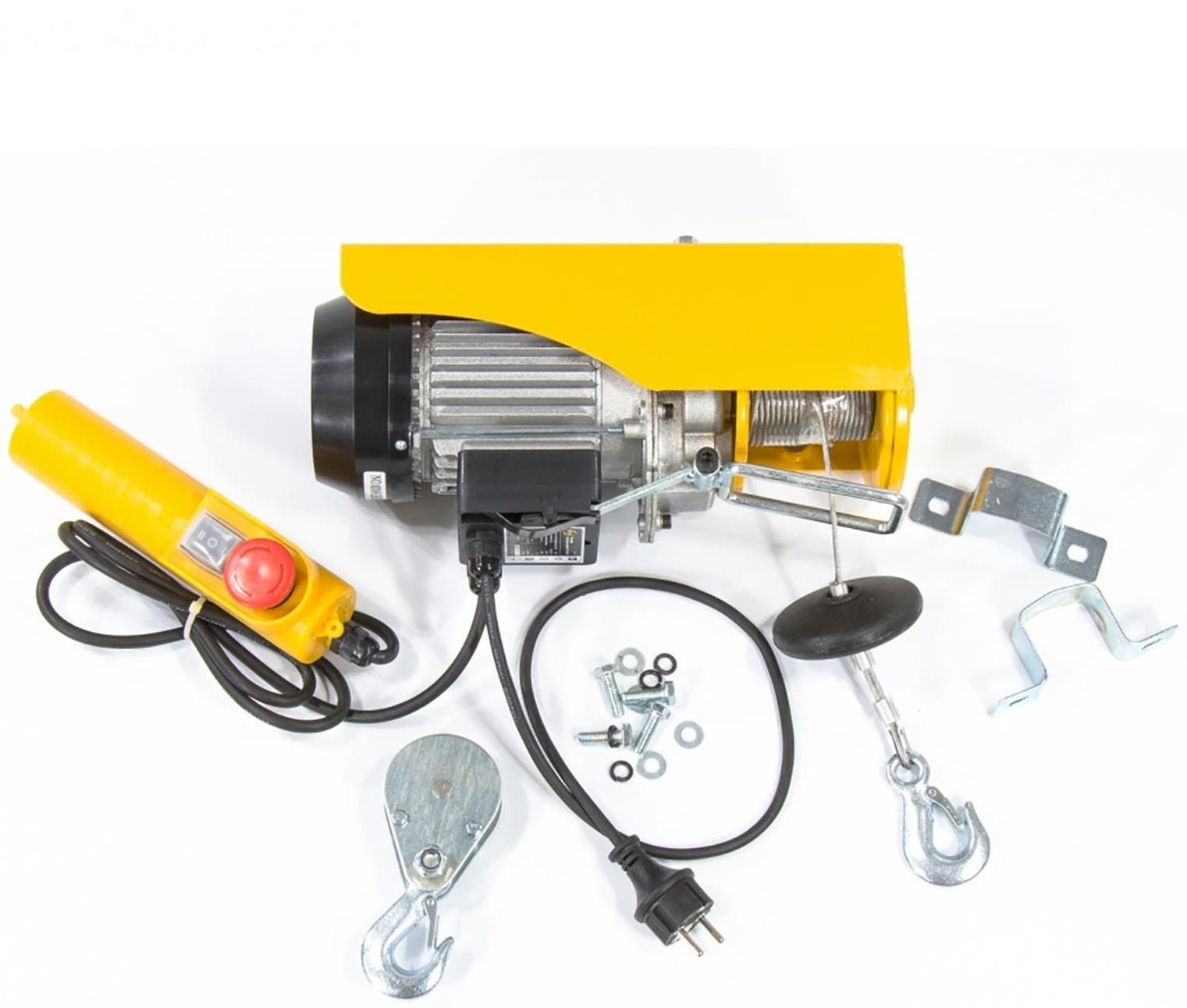 Тельфер электрический DENZEL TF-250, 0,25 т, 540 Вт, высота 12 м, 10 м/мин