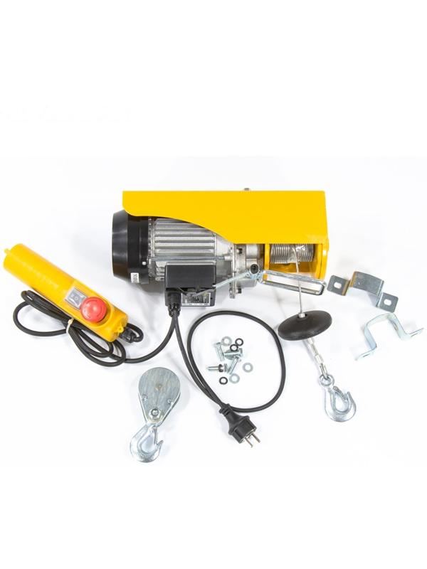 Тельфер электрический DENZEL TF-250, 0,25 т, 540 Вт, высота 12 м, 10 м/мин